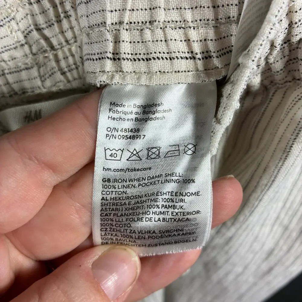 H&M women linen